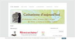 Desktop Screenshot of catharisme.eu